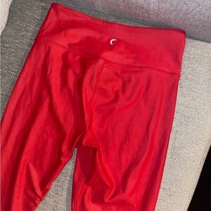Red zyia active leggings size 6-8